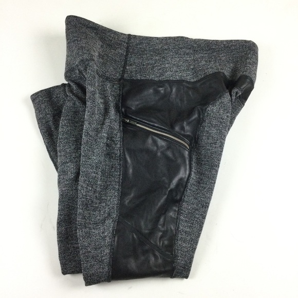 ATHLETA Herringbone Luxe Metro Drifter Leggings Sz Large Petite LP - Picture 7 of 13